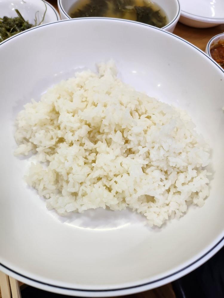 금산식당 밥