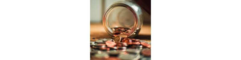 동전-쏟아진-모습