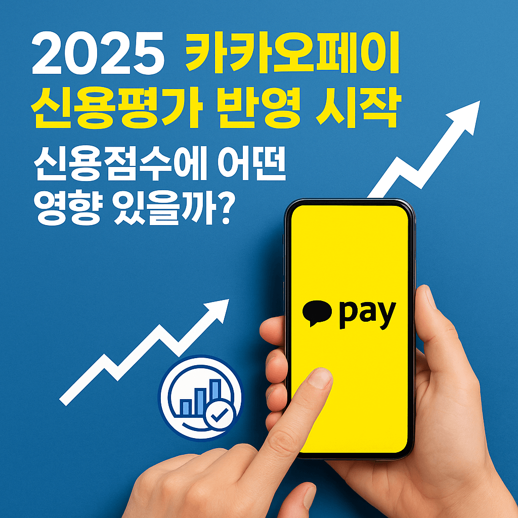 카카오페이 신용평가 반영 시작!｜신용점수에 어떤 영향 있을까?