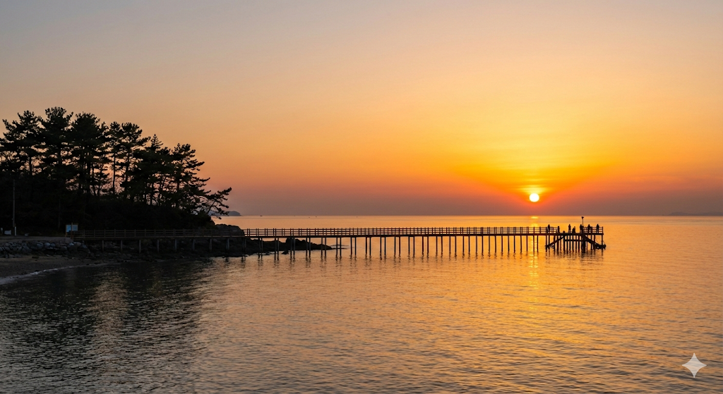 화성 궁평항 25년도 해넘이
