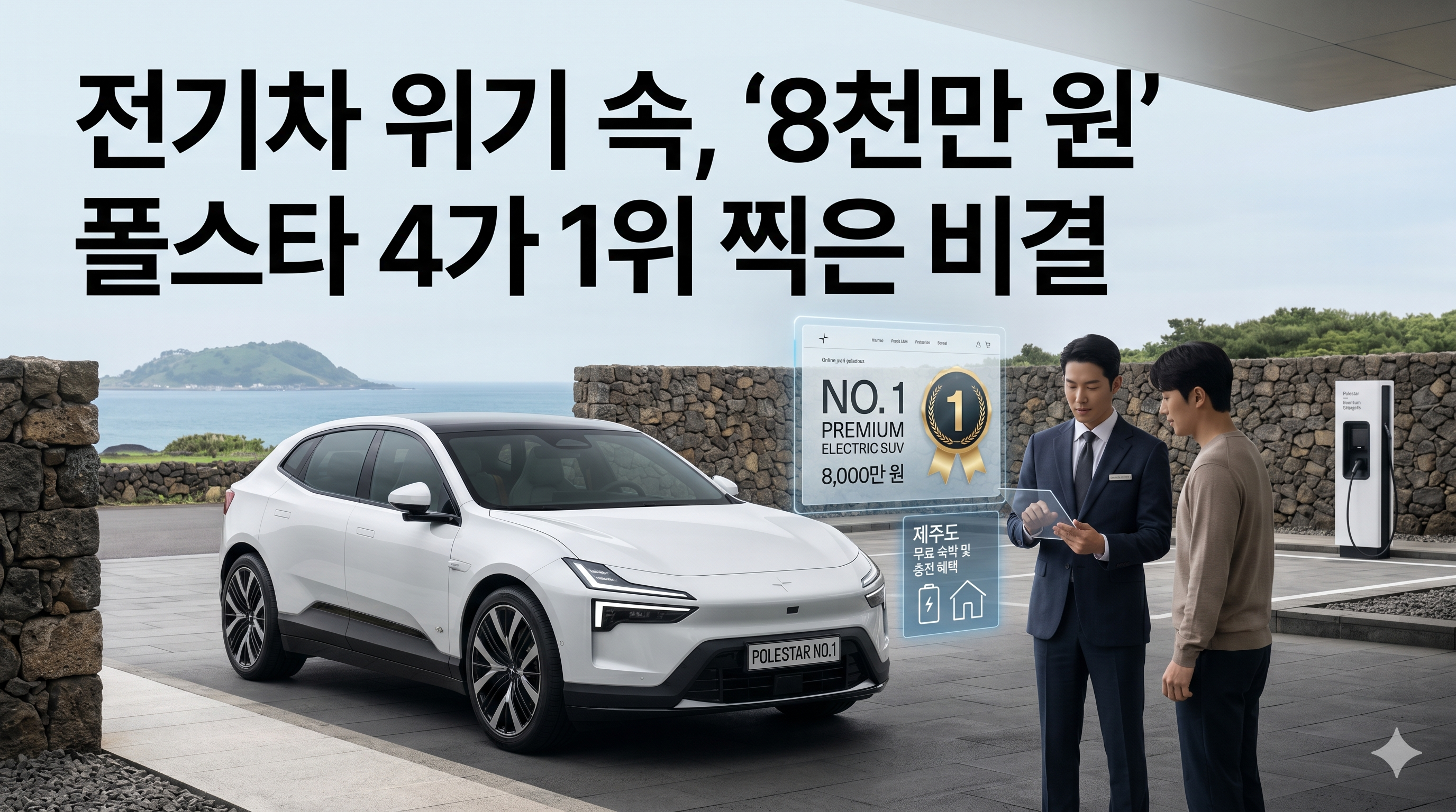 폴스타 4가 프리미엄 시장 1위가 된 이유