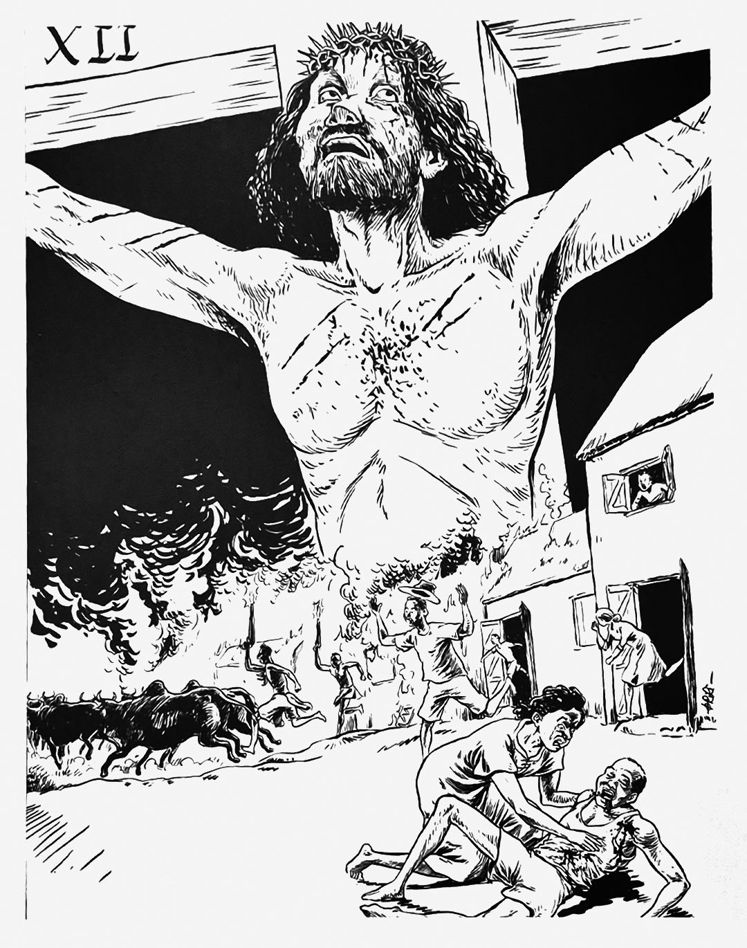 십자가 위에서 숨을 거두시는 예수님 제12처