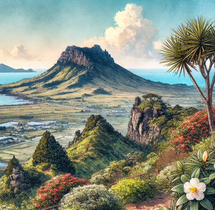 대정봉의 자연경관 사진