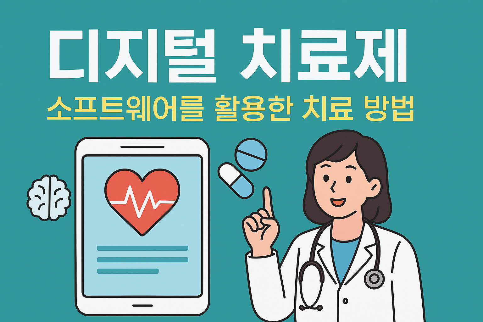 디지털 치료제-뜻-장점-활용