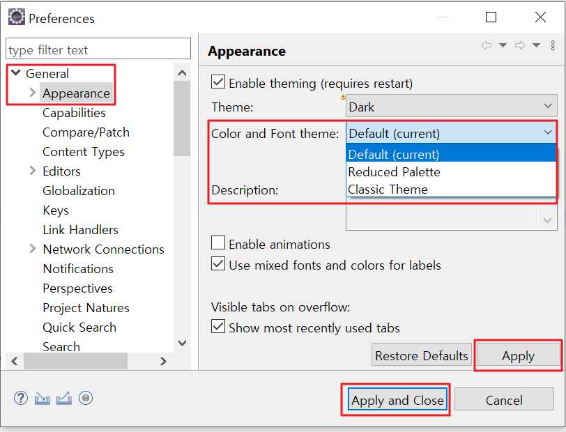 이클립스 다크모드3