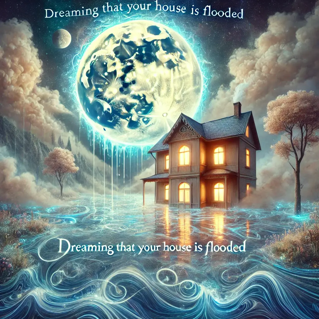 집에 물이 차는 꿈 해몽