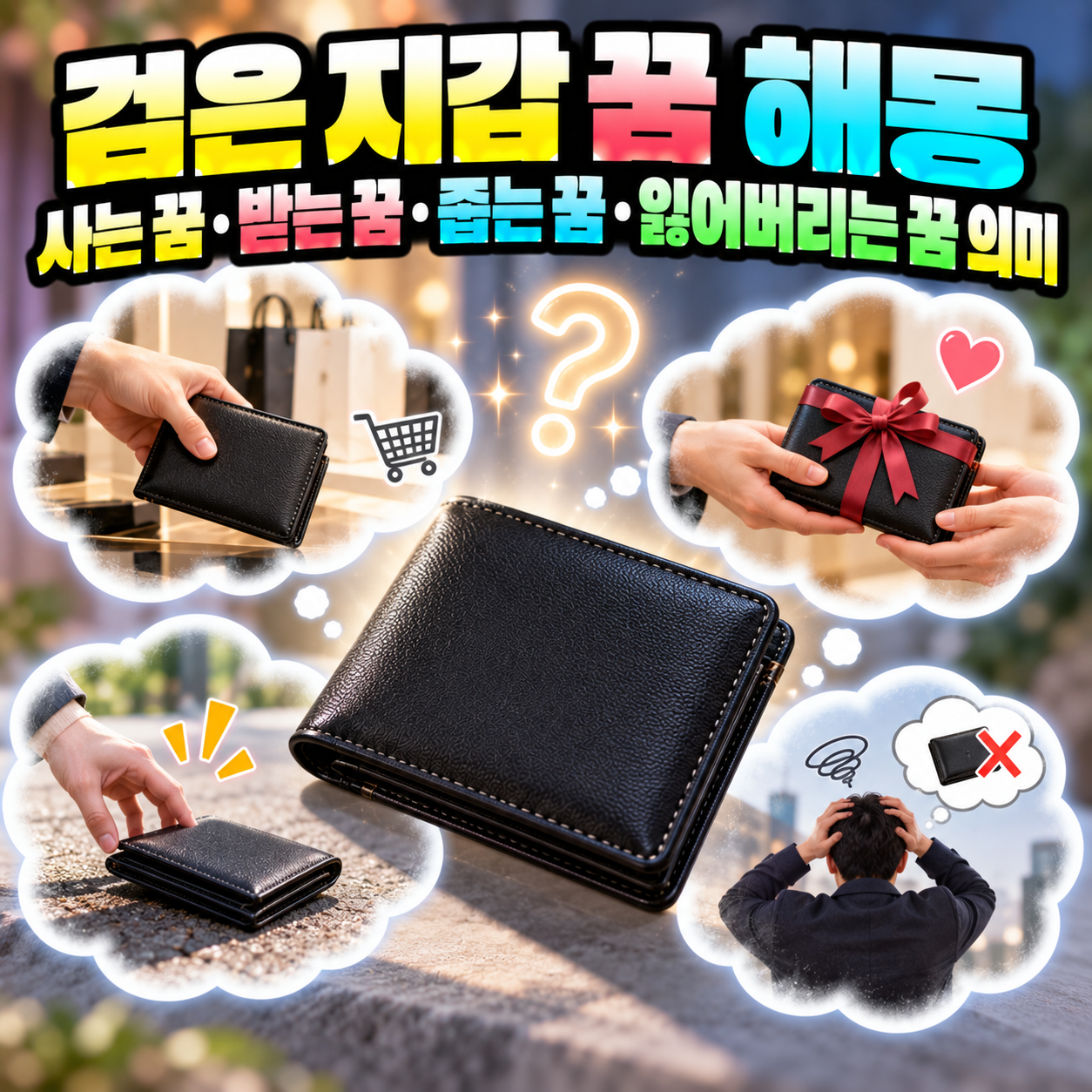 검은 지갑 꿈