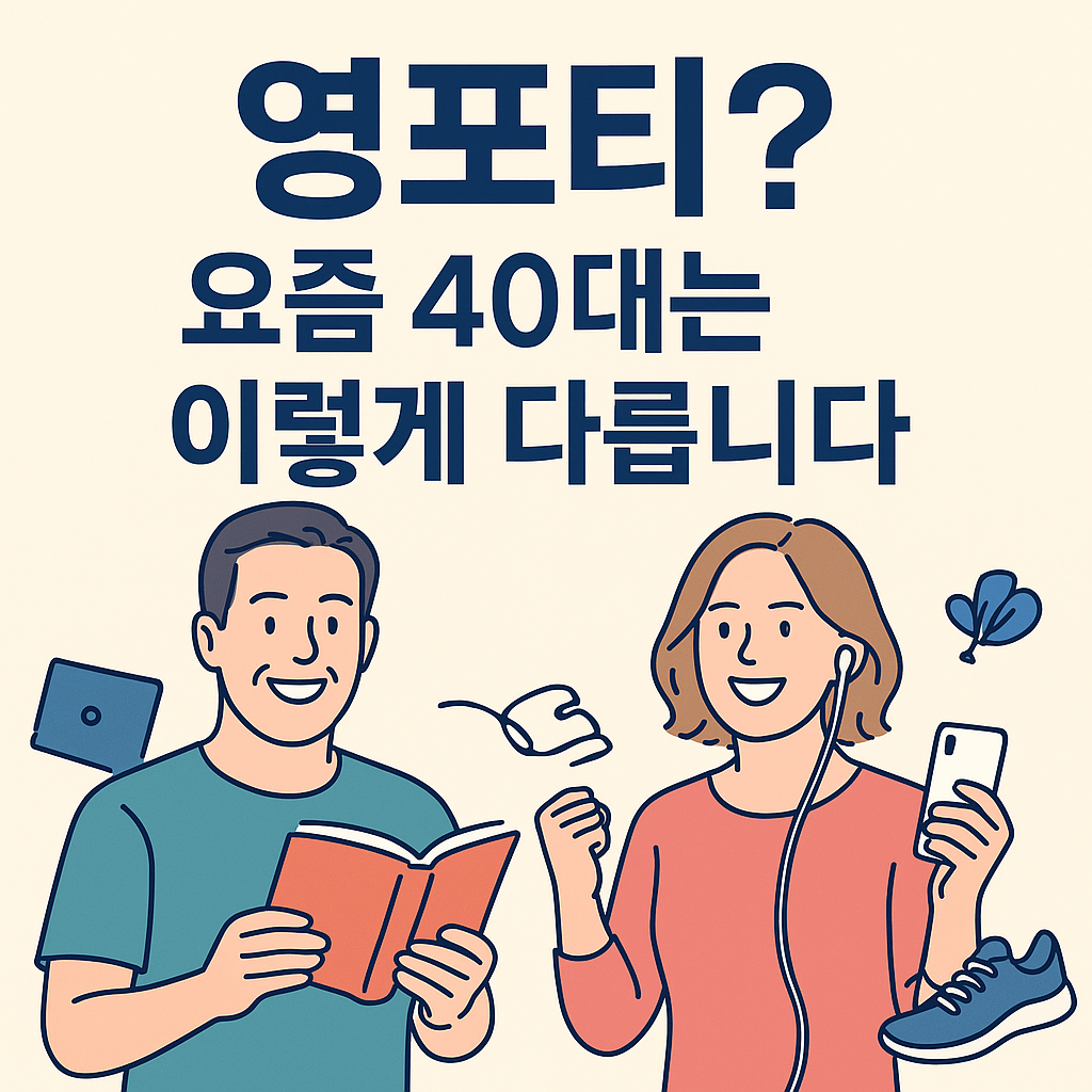 영포티 가 뭐길래? 지금 40대를 설명하는 신개념 단어