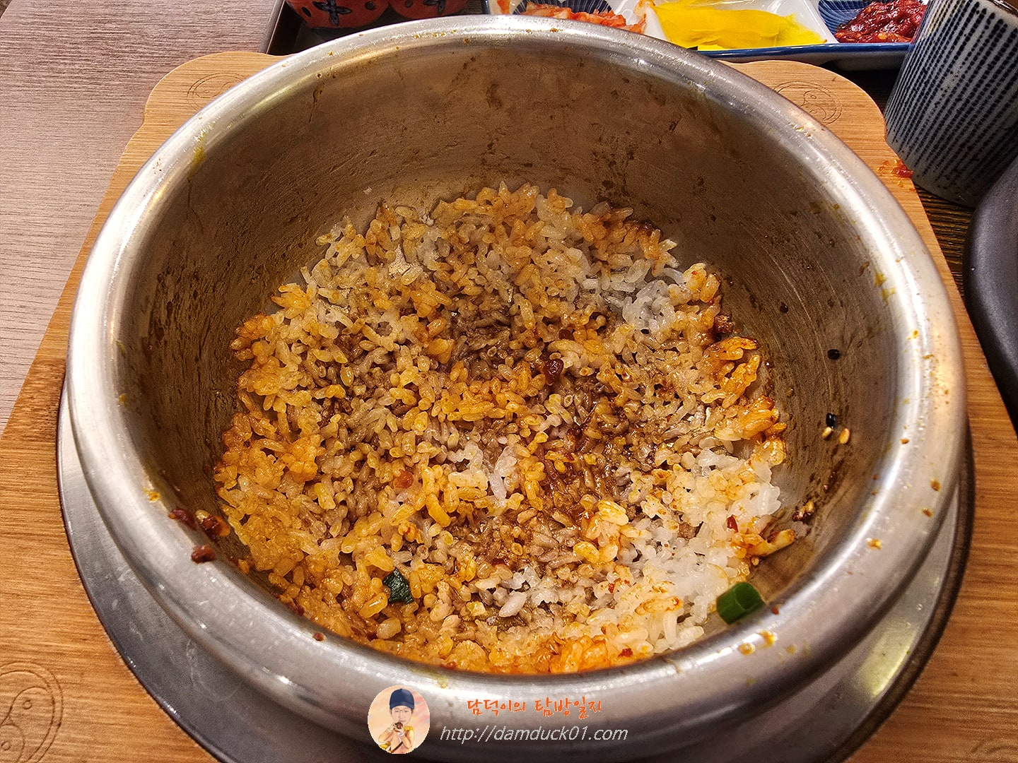 소고기 숙주 솥밥