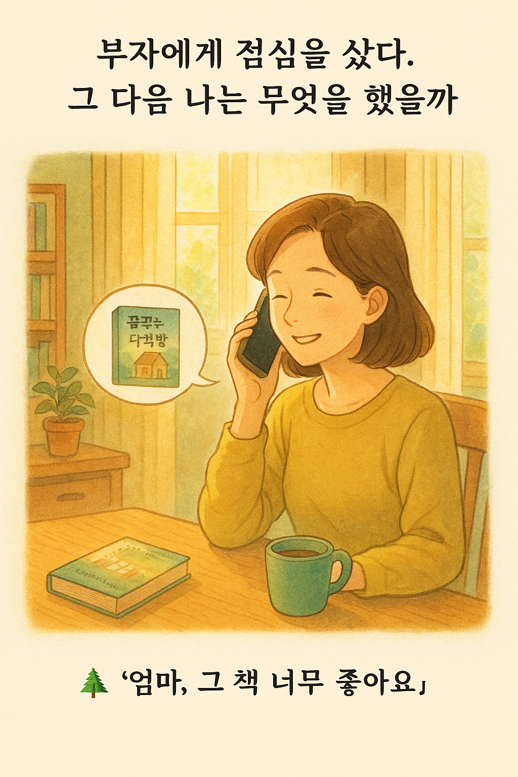 “엄마, 그 책 너무 좋아요”