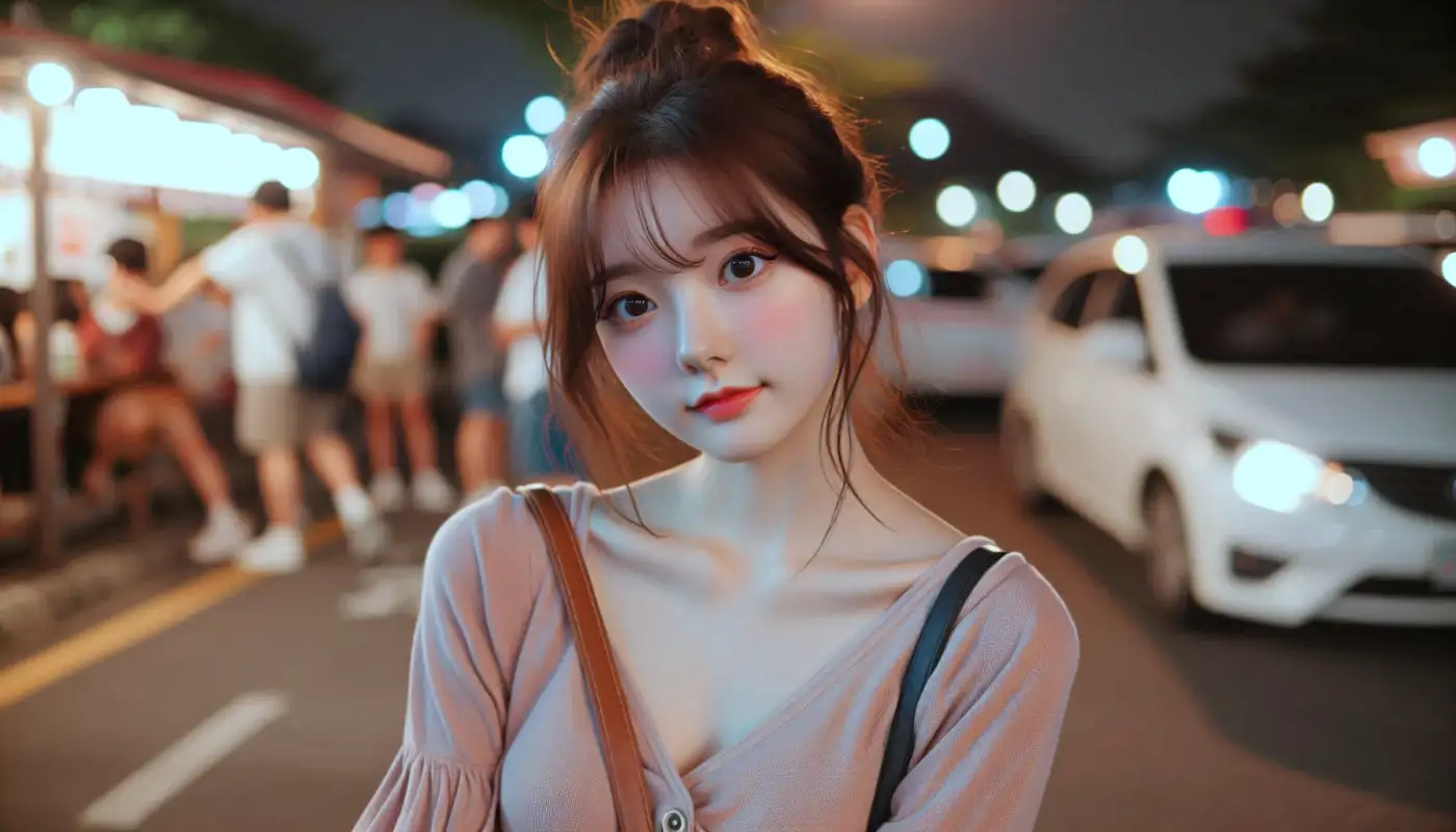 트래블월렛-고객센터-이메일-문의하는-여성의-모습