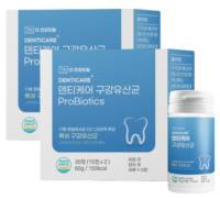 더건강드림 구강유산균 덴티케어 60g 30정, 2박스