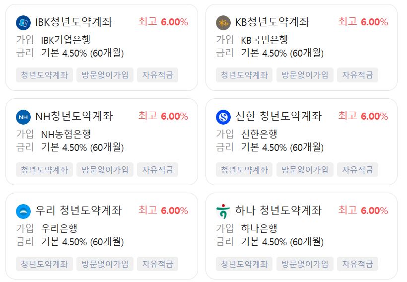 2025년 12월 5일까지만 가입 가능한 청년도약계좌 신청