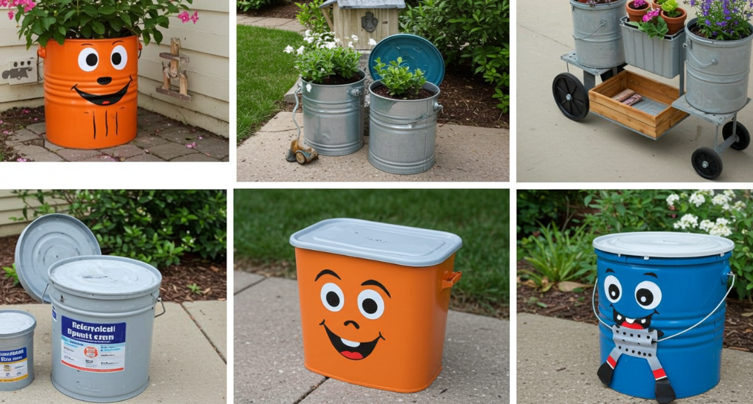 페인트통 재활용