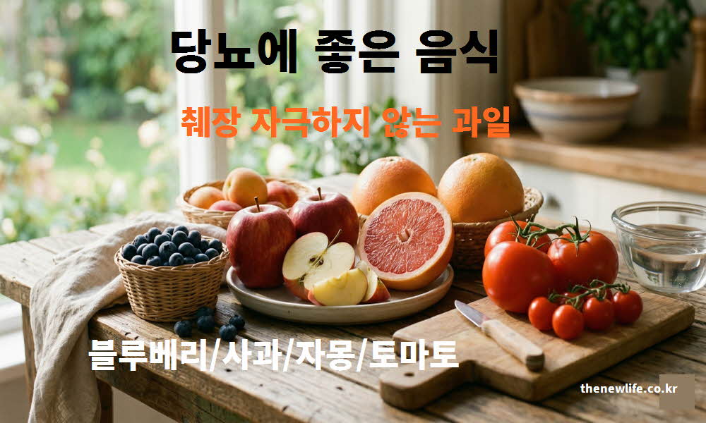 당 지수(GI)가 낮아 안심하고 먹을 수 있는 당뇨 좋은 음식 과일