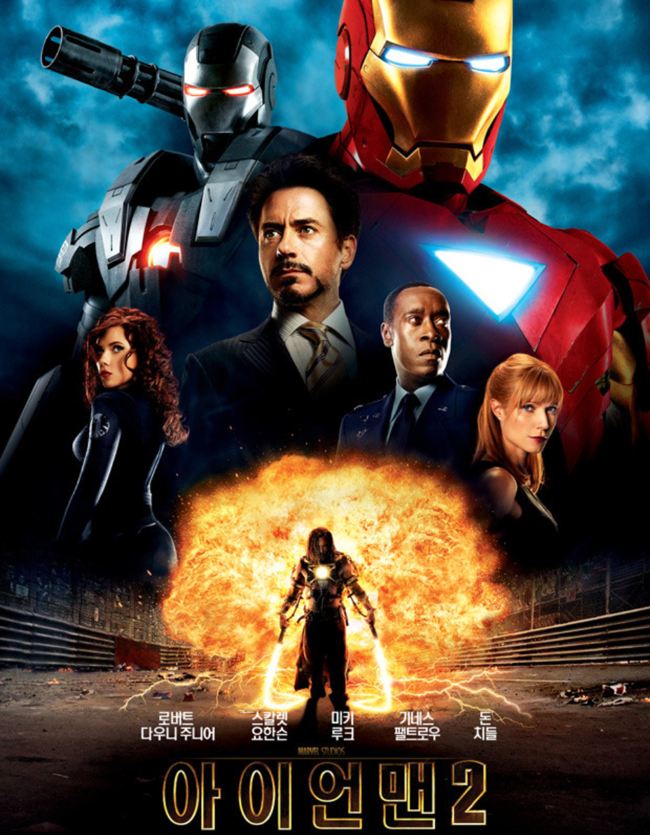 영화 '아이언맨 2' 관련한 사진