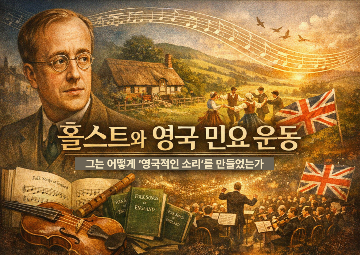 홀스트와 영국 민요 운동｜그는 어떻게 '영국적인 소리'를 만들었는가