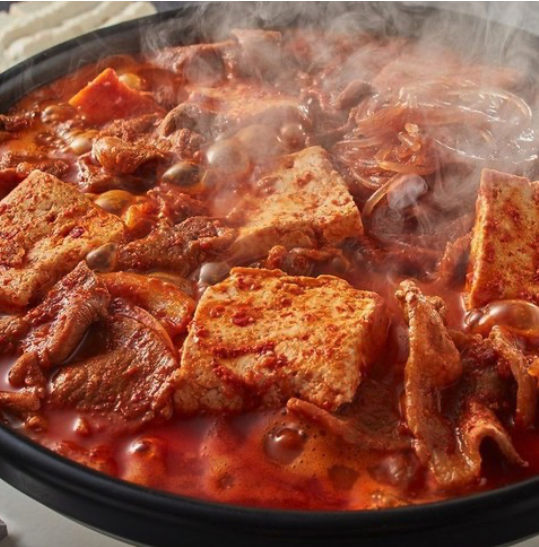 계룡산 상신식당 두부 두루치기 맛집 인터넷 택배 주문하는 방법