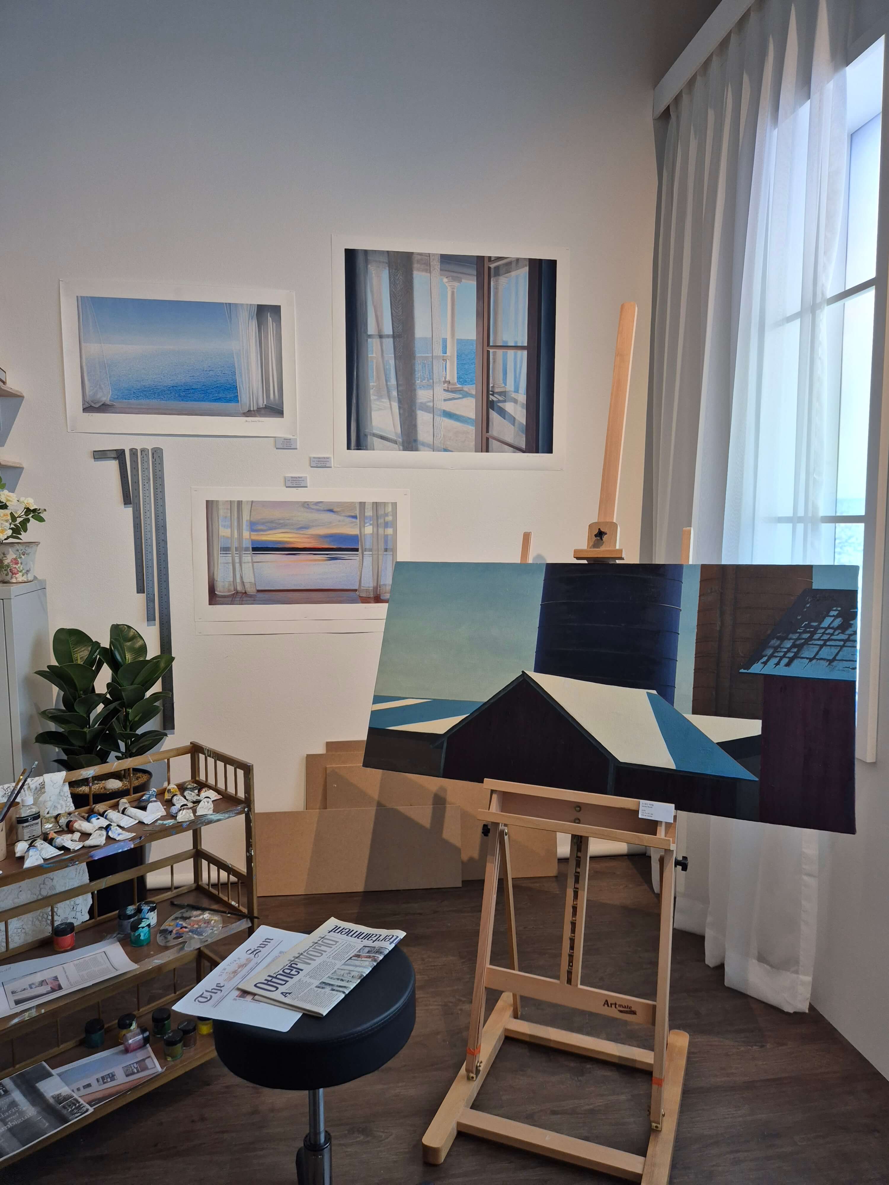 앨리스 달튼의 작업실