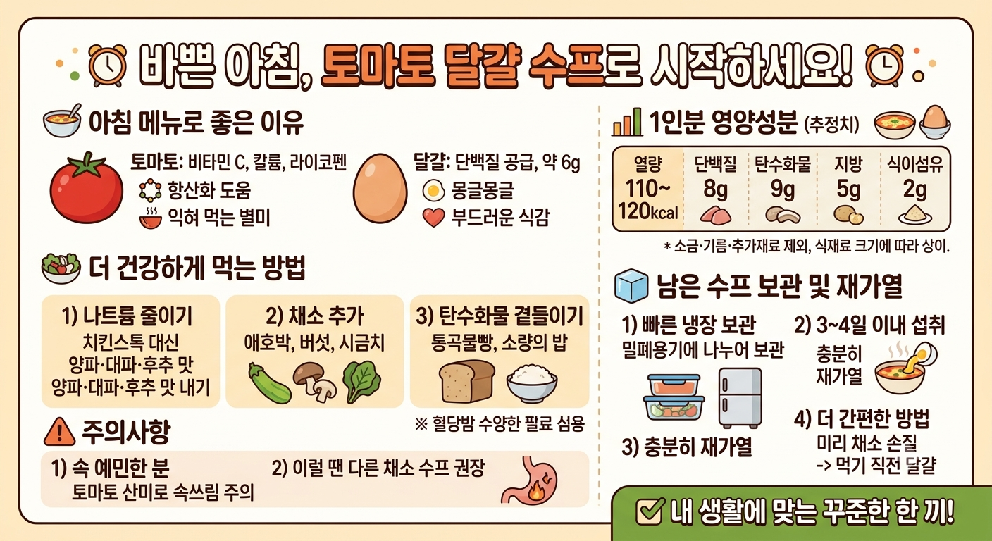 토마토달걀스프