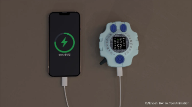 디지바이스 보조배터리,디지몬 굿즈 예약,맥세이프 보조배터리,한덕 보조배터리 후기,디지바이스 25주년 굿즈