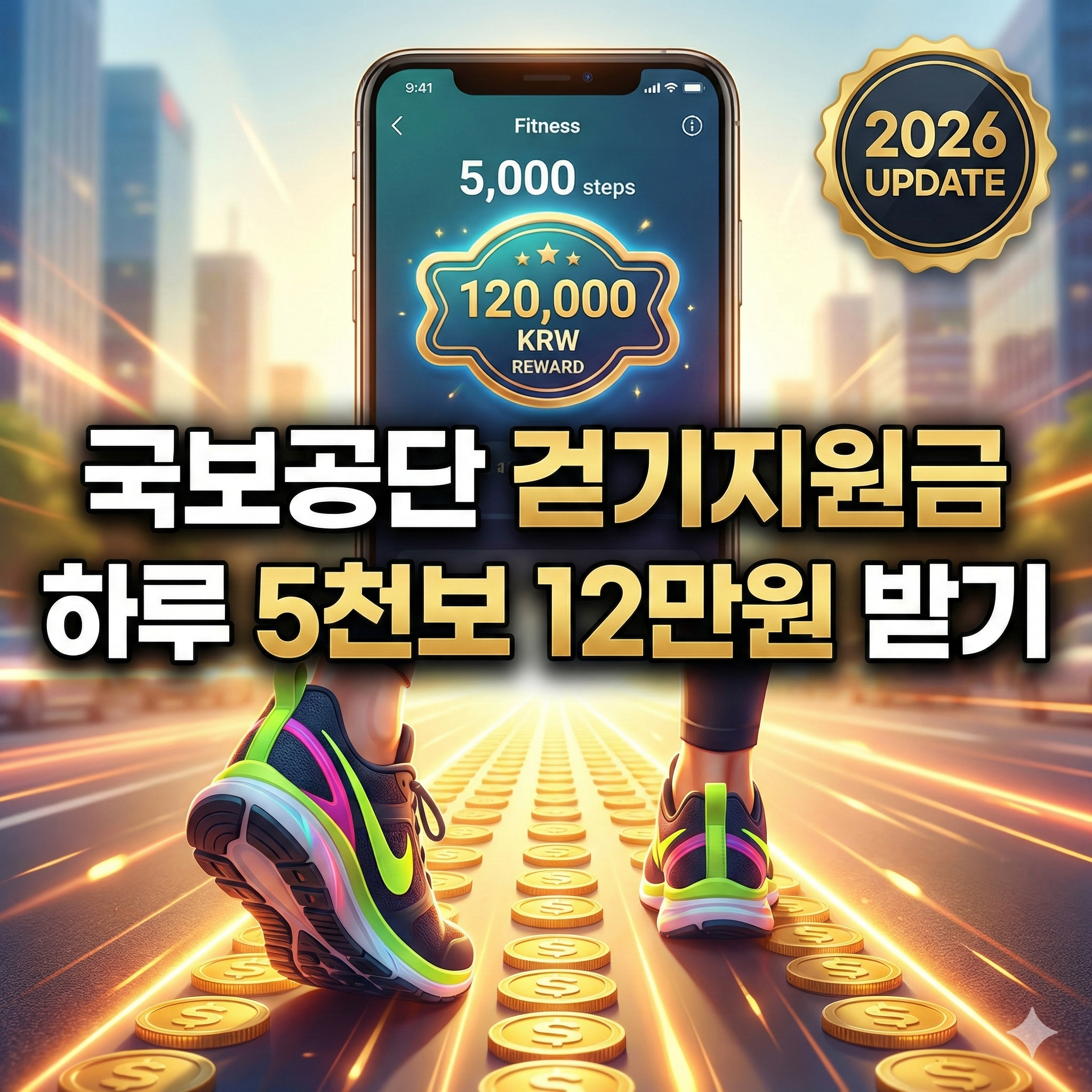 2026년 국민건강보험공단 건강실천지원금제 안내 썸네일 이미지