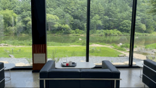 홍천 카페 써라운드 슬로우 뷰맛집 신상 카페 영상