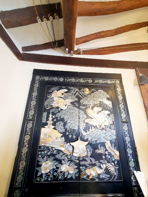 황남두꺼비-자개-장식