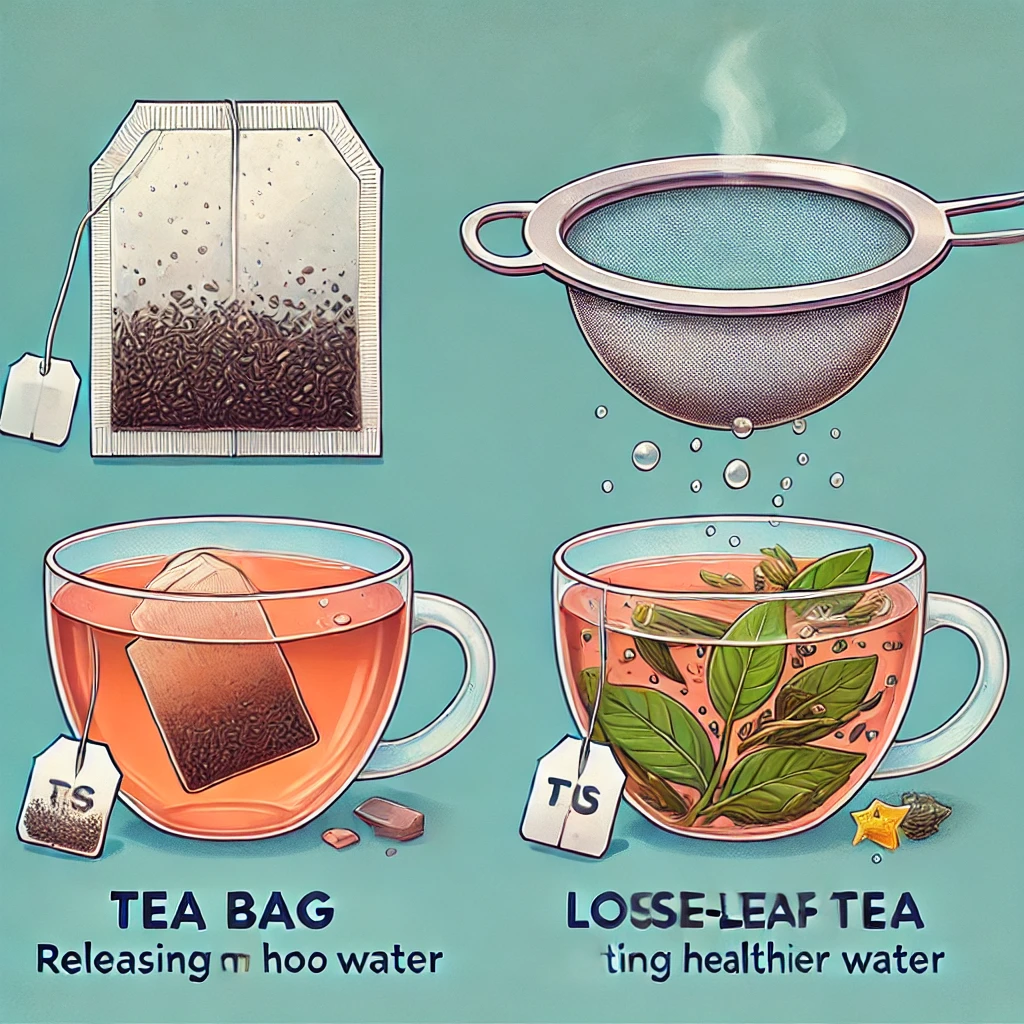 티백 차 안전 음용법