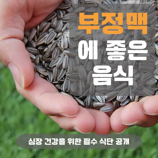 부정맥에 좋은 음식