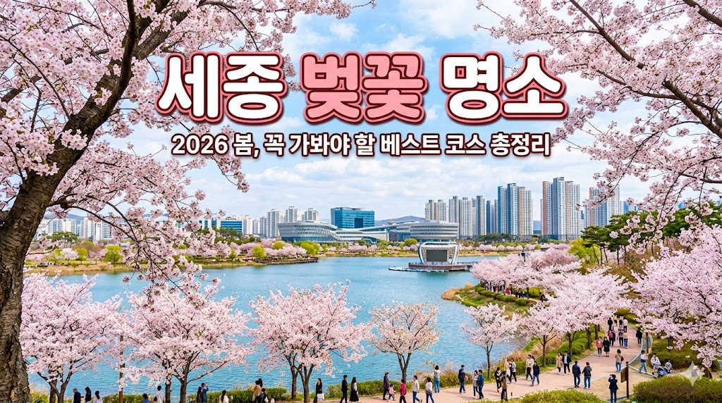 세종 벚꽃
