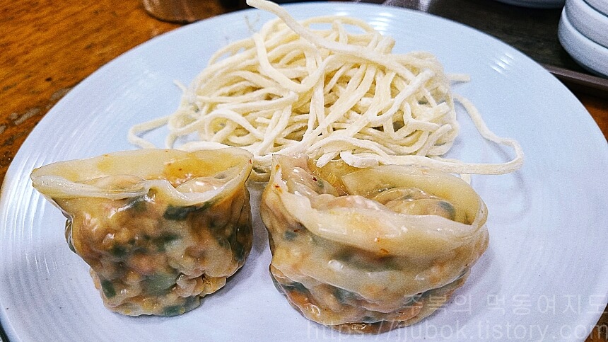 인천-학익동-개성손만두-만두-칼국수-사리