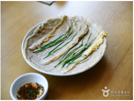 봉평 꽃 축제 먹거리