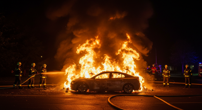 차량 및 전기차 화재