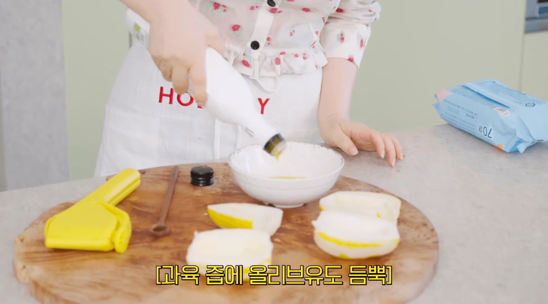 최화정 참외샐러드