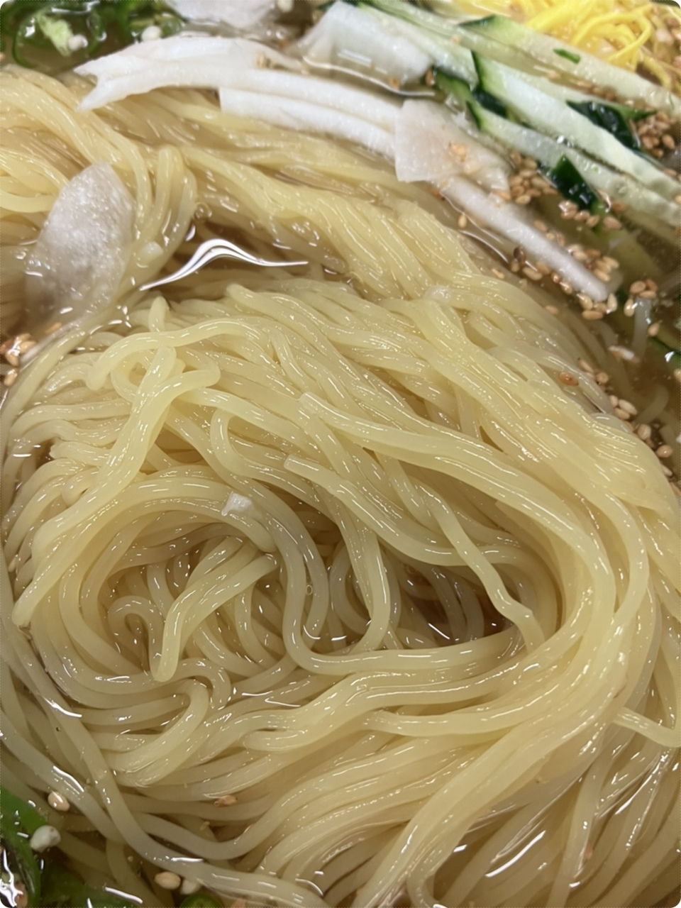 얇은 면발