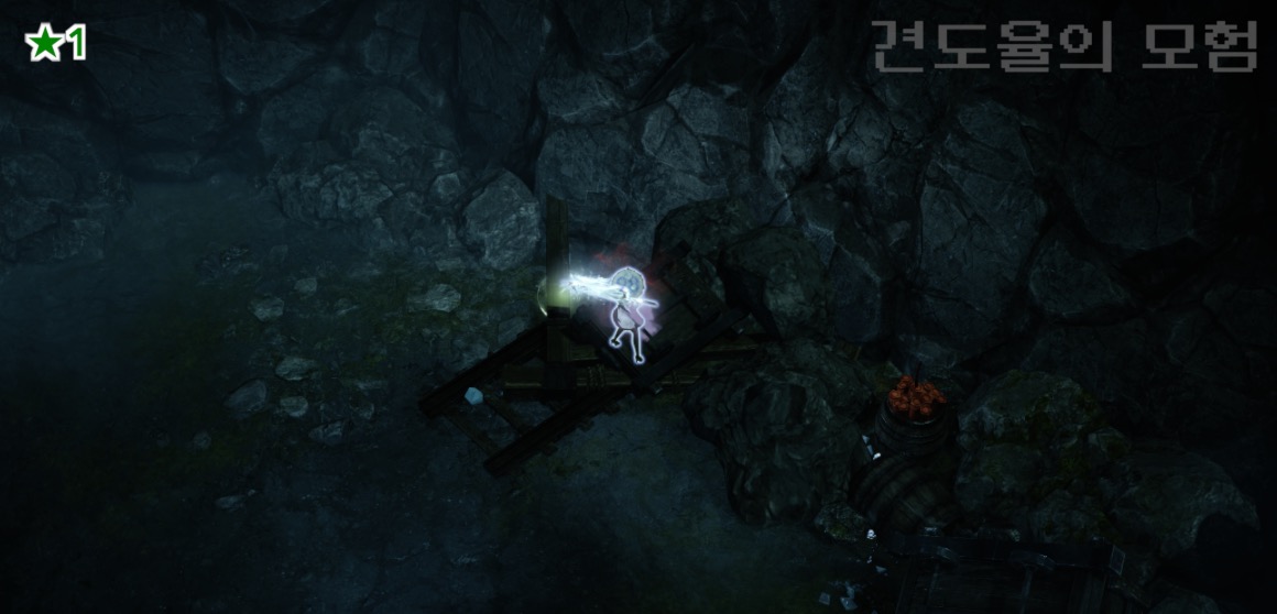 욘 미완의 정원 방벽 위치입니다.