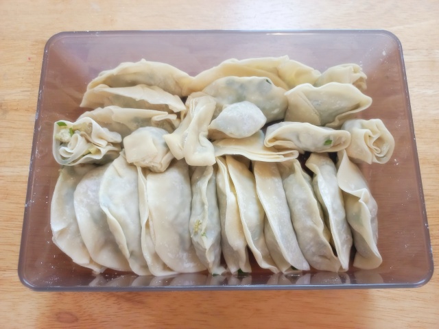 야채만두 만들기 면포없이 두부짜기