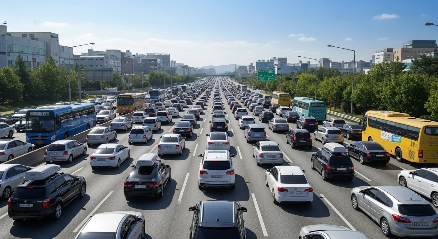 여름 휴가 고속도로 정체 시간 확인하기