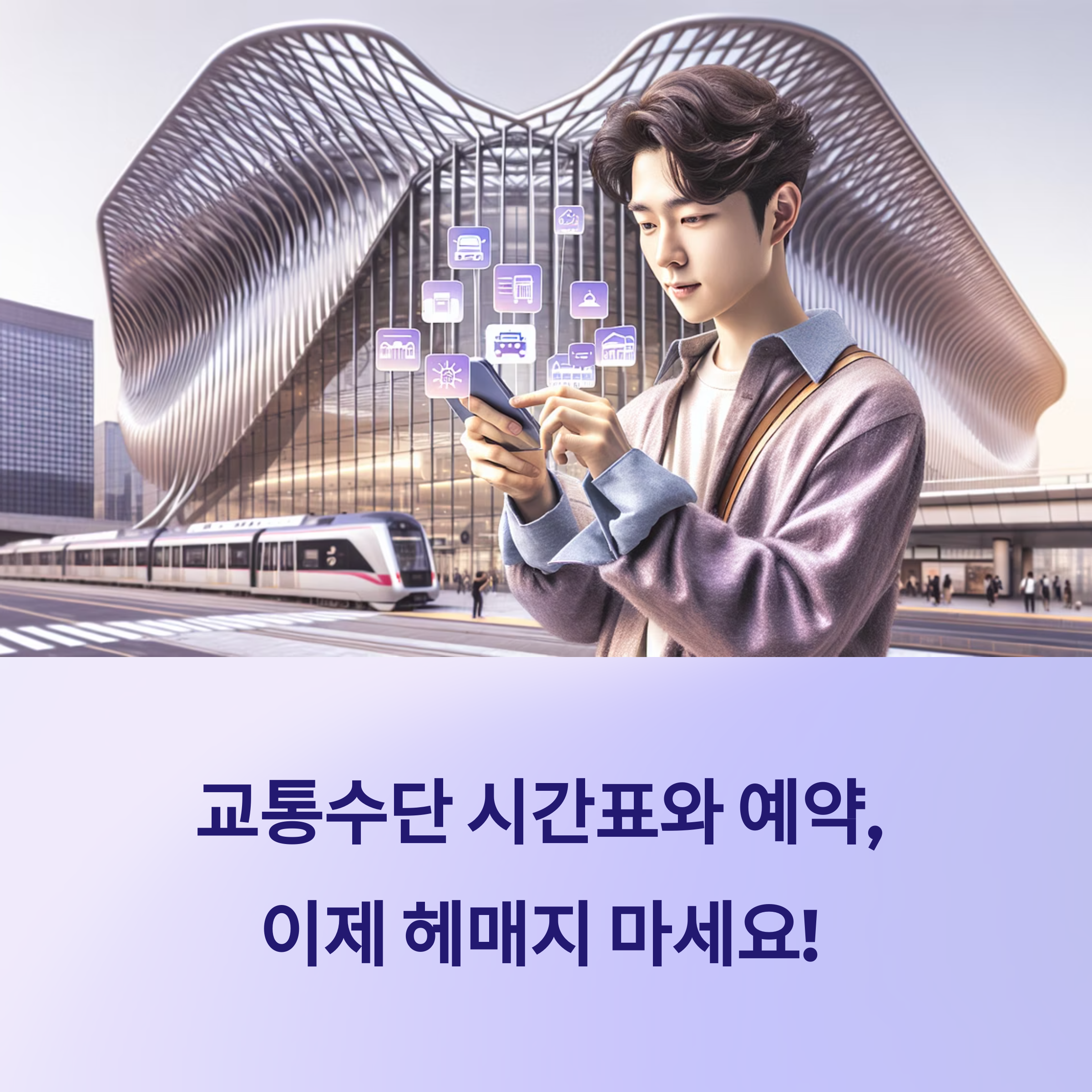 기차, 버스, 비행기? 이제 헤매지 마세요! 교통편 예약 끝판왕