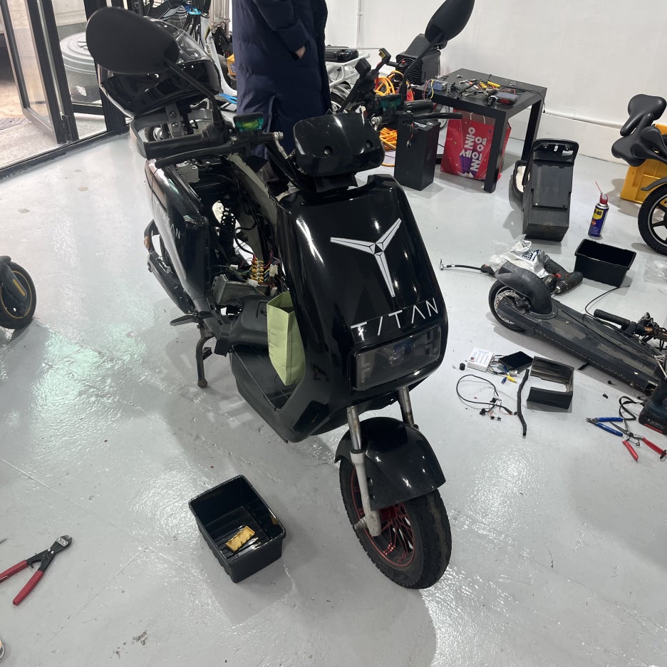 수원 전동스쿠터 수리점 - 타이탄1000 전원 안 켜짐, 동탄 광교 용인 안양 안산 오산
