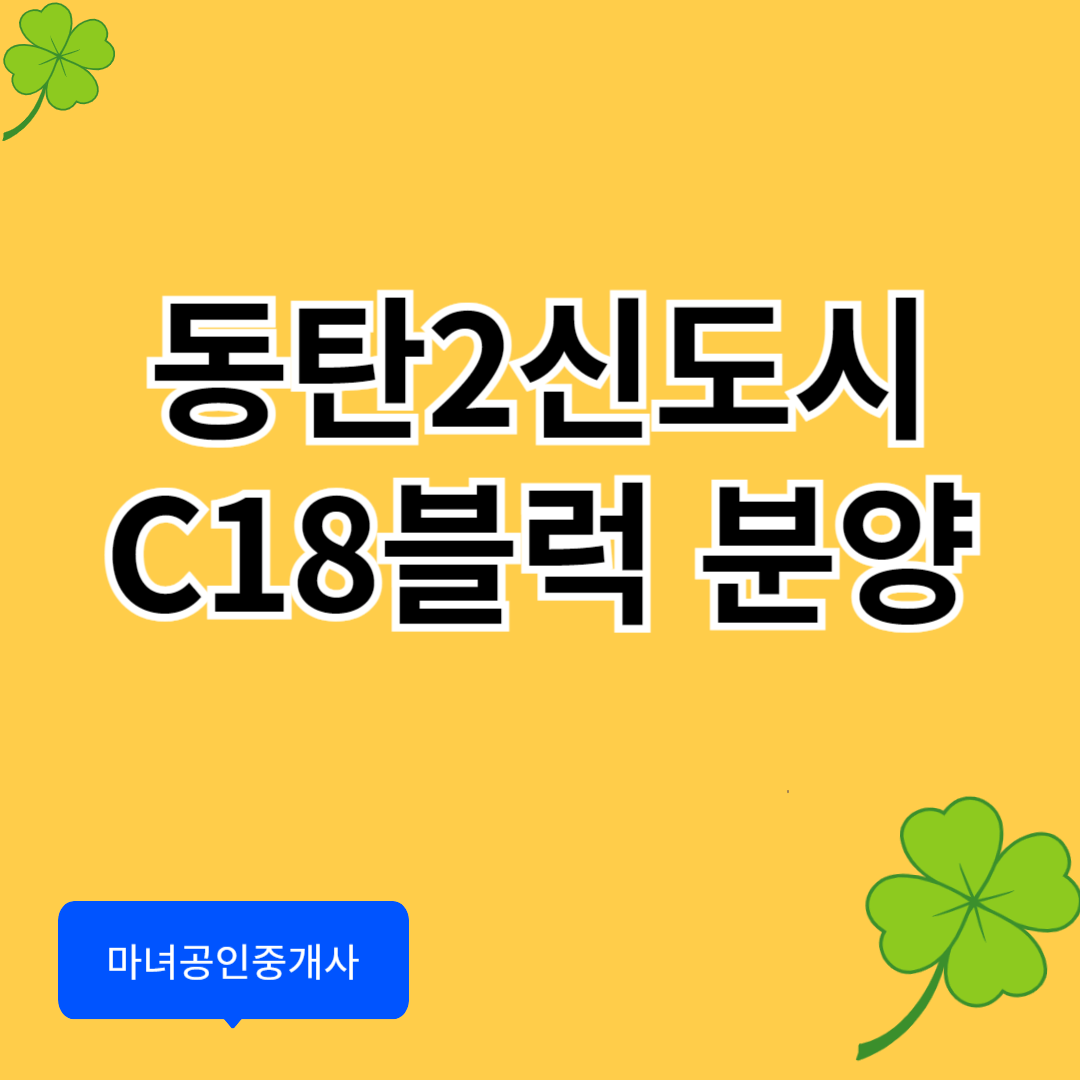 동탄2신도시 c18