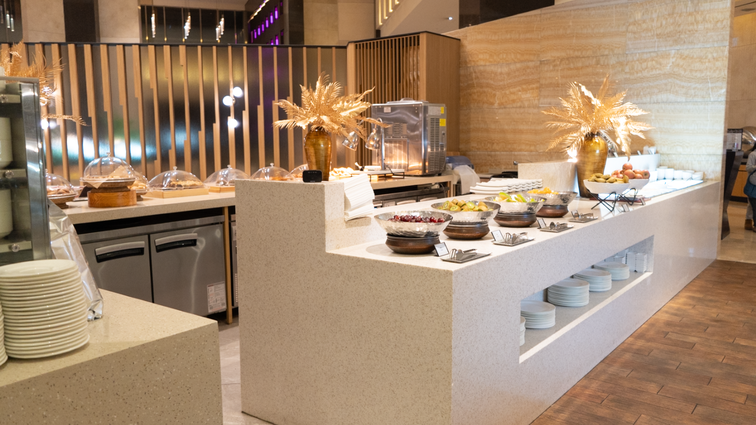 쉐라톤 그랜드 인천 조식 뷔페 사진