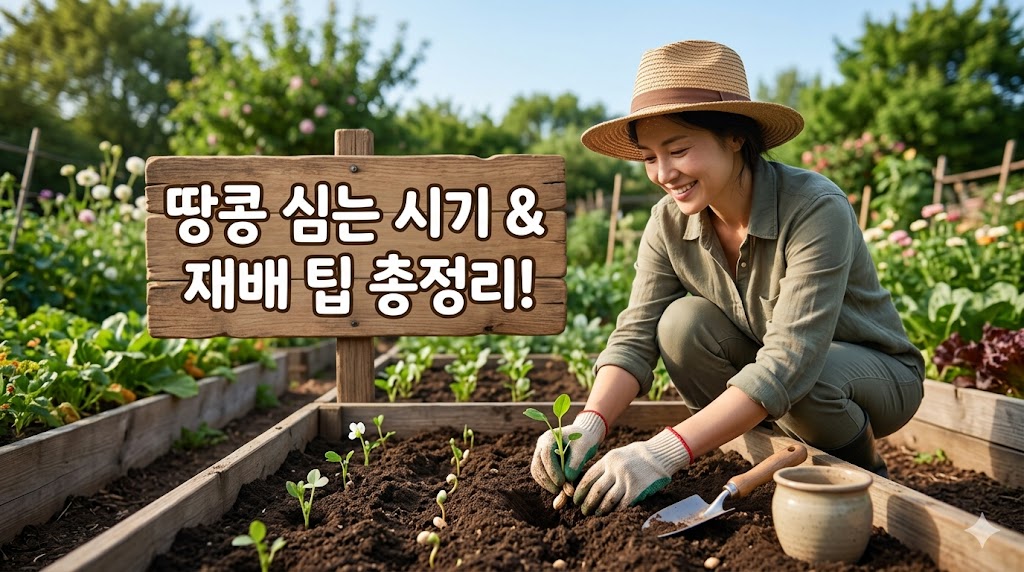 땅콩 심는시기