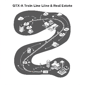 GTX-A.B.C노선과 부동산 시장 연관성 이미지