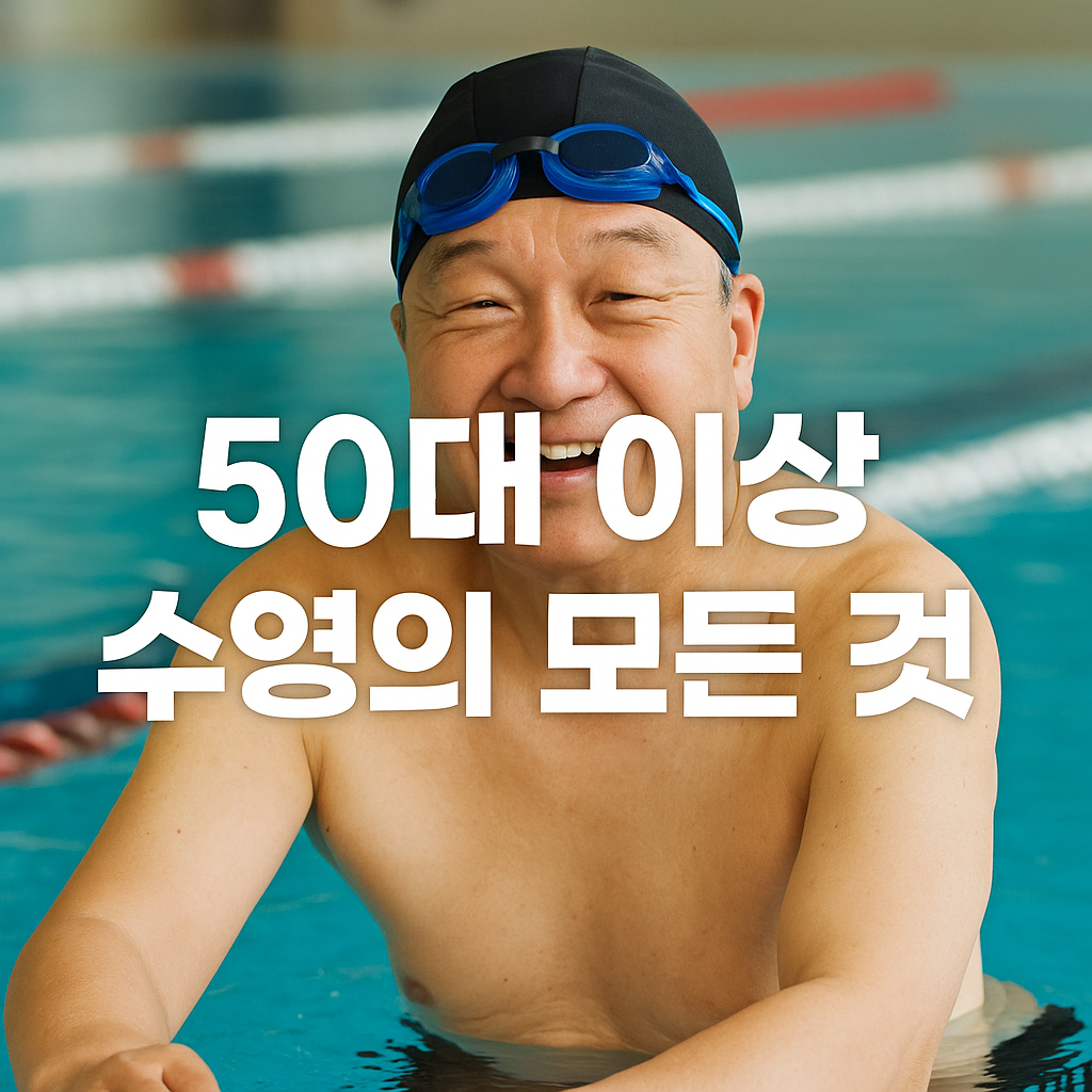 50대 이상 필수 운동🏊 수영이 주는 놀라운 건강 효과와 초보자 팁