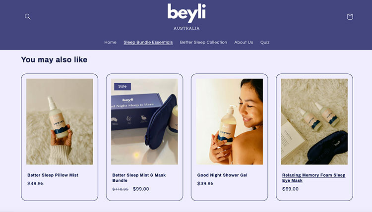 Beyli 웹사이트