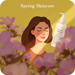 봄철 피부관리 이미지