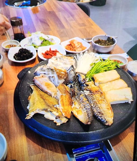 솥뚜껑 생선구이 대표 메뉴