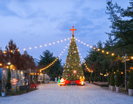 [대전&middot;세종 크리스마스 명소 BEST5] 현대프리미엄아울렛&middot;유성온천&middot;세종 빛트리페스티벌